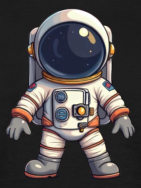 Cartoon Astronaut