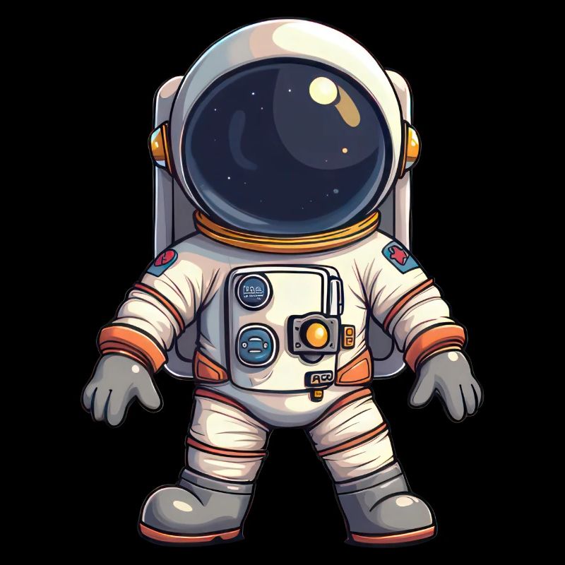 Astronaute de dessin animé