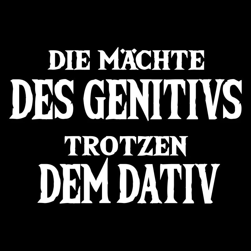Die Mächte des Genitivs
