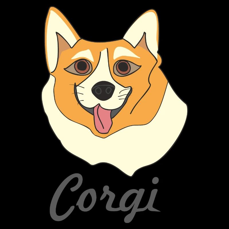Corgi-Gesicht