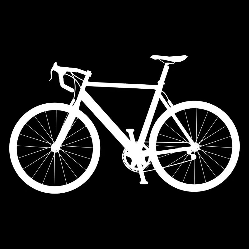 Bicycle design white