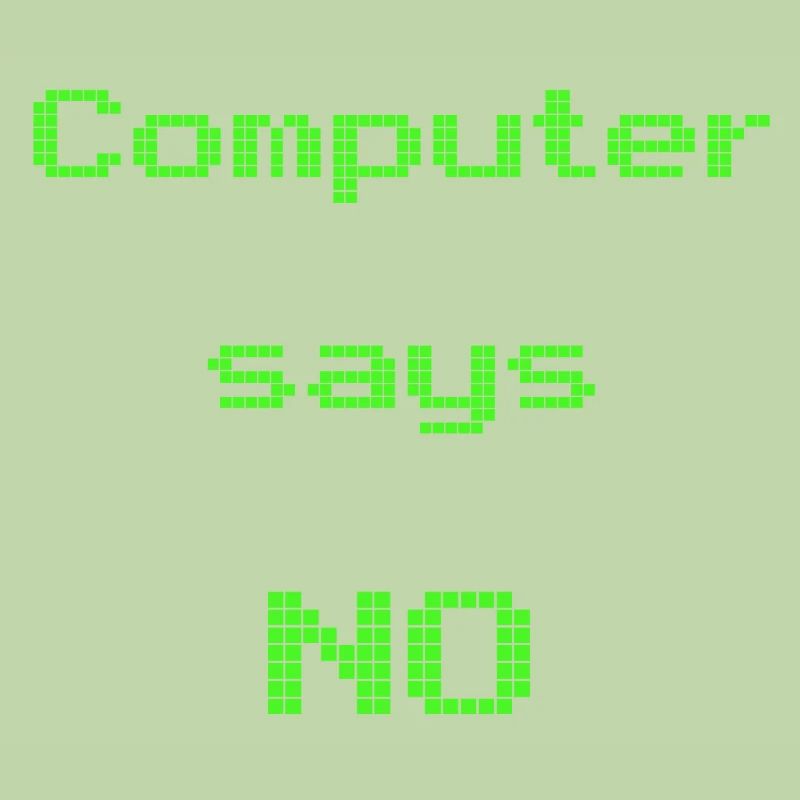 Computer sagt nein