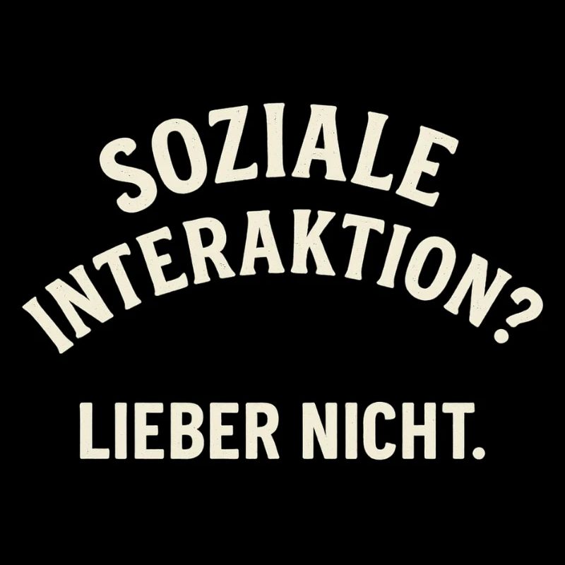 Interaction sociale – Non merci !