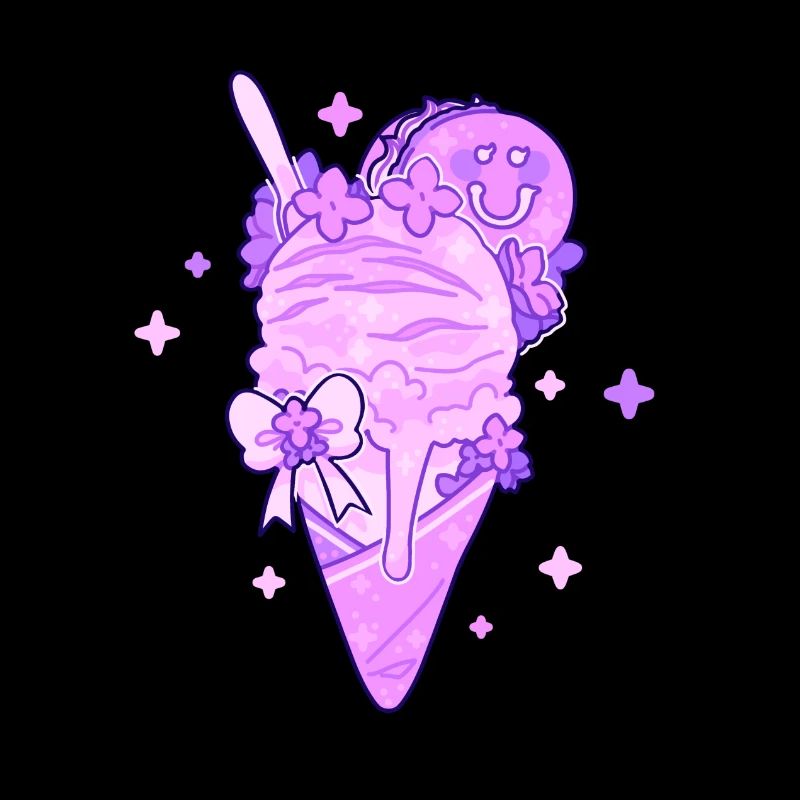 Flieder Eis
