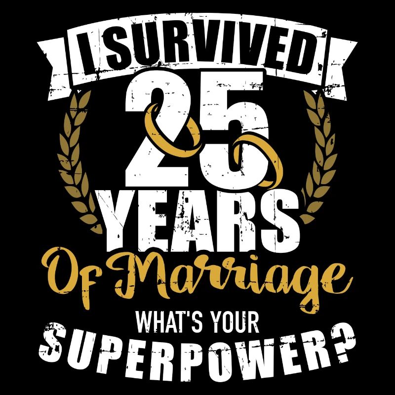 Silver wedding anniversary