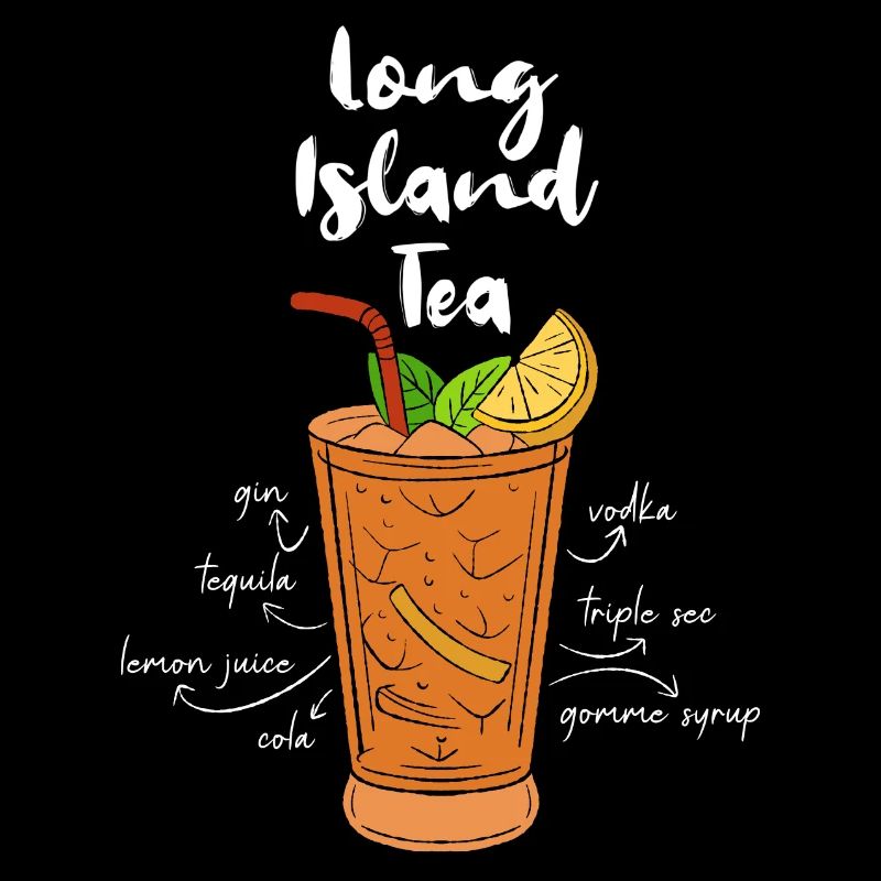 Long Iceland Ice Tea Cocktail Gift