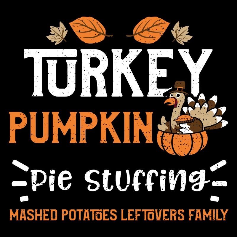 Turkey Pumpkin Pie Stuffing mash...