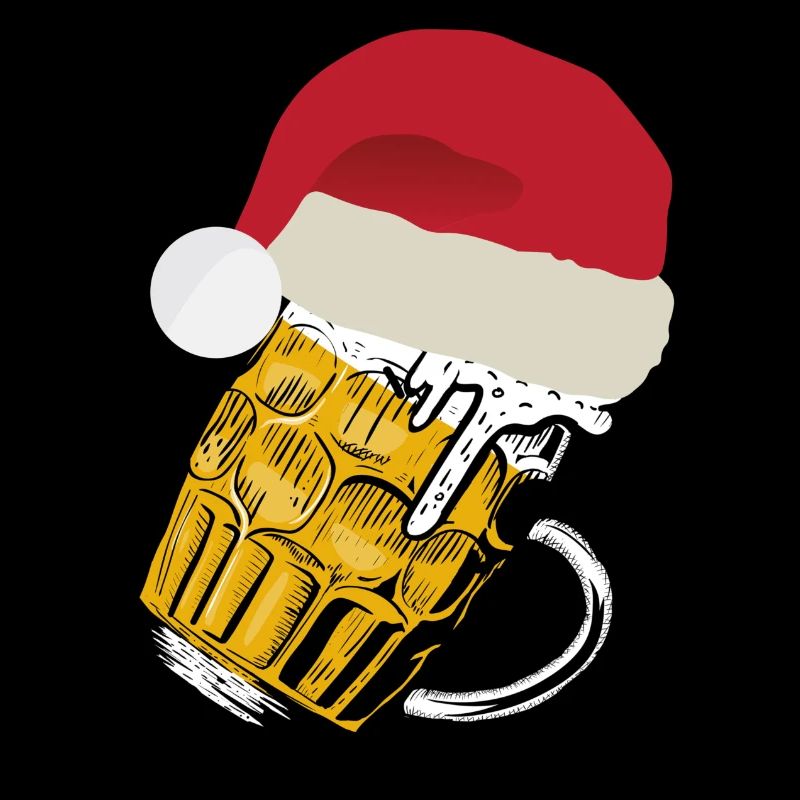 Weihnachten Bier | Weihnachtsmann, Geschenk