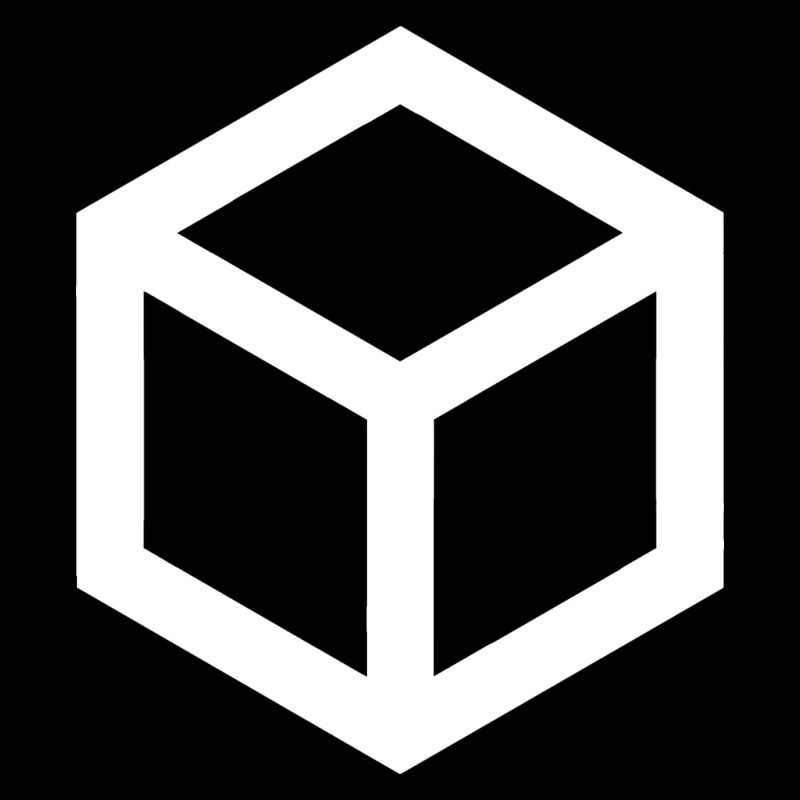 Simple. White. Cube
