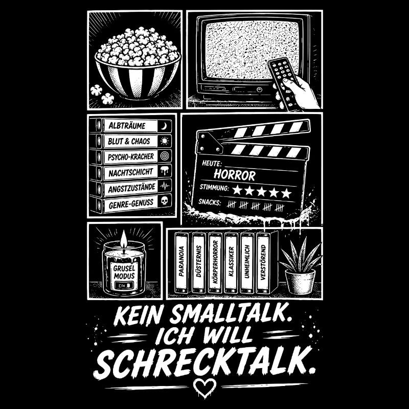 Schreektalk statt Smalltalk Horror Design
