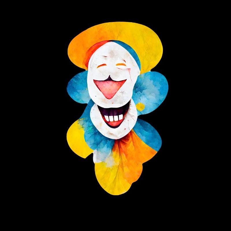 Clown Abstrakt