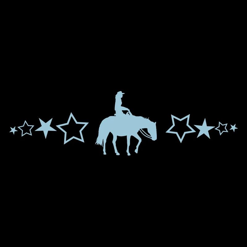 Plaisir Cheval avec des étoiles