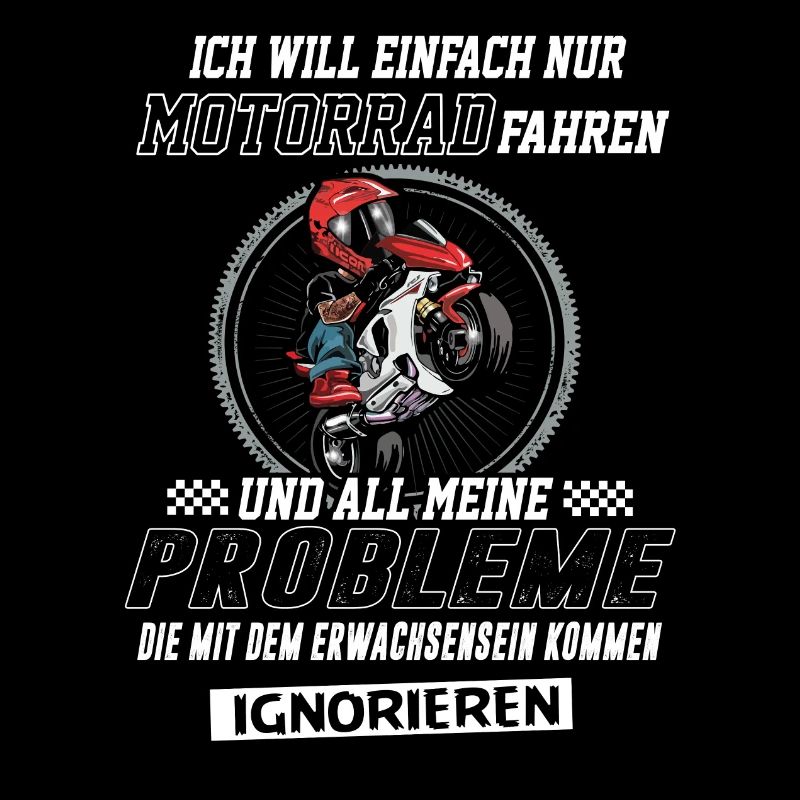 Ich will einfach nur Motorradfahren
