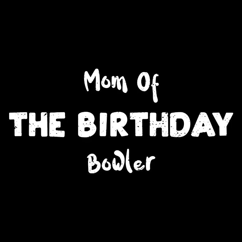 Maman du bowler d’anniversaire