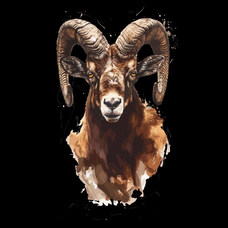 Jagd Jäger Muffelwild Steinbock Mufflon