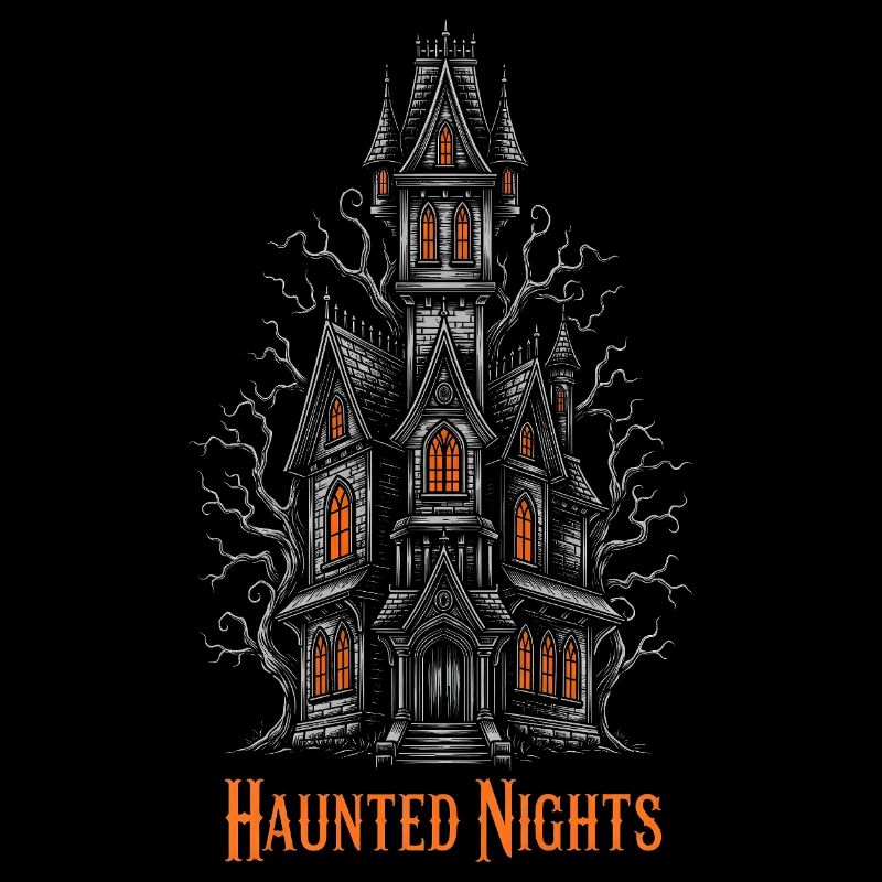 Nuits hantées Maison hantée Halloween Effrayant