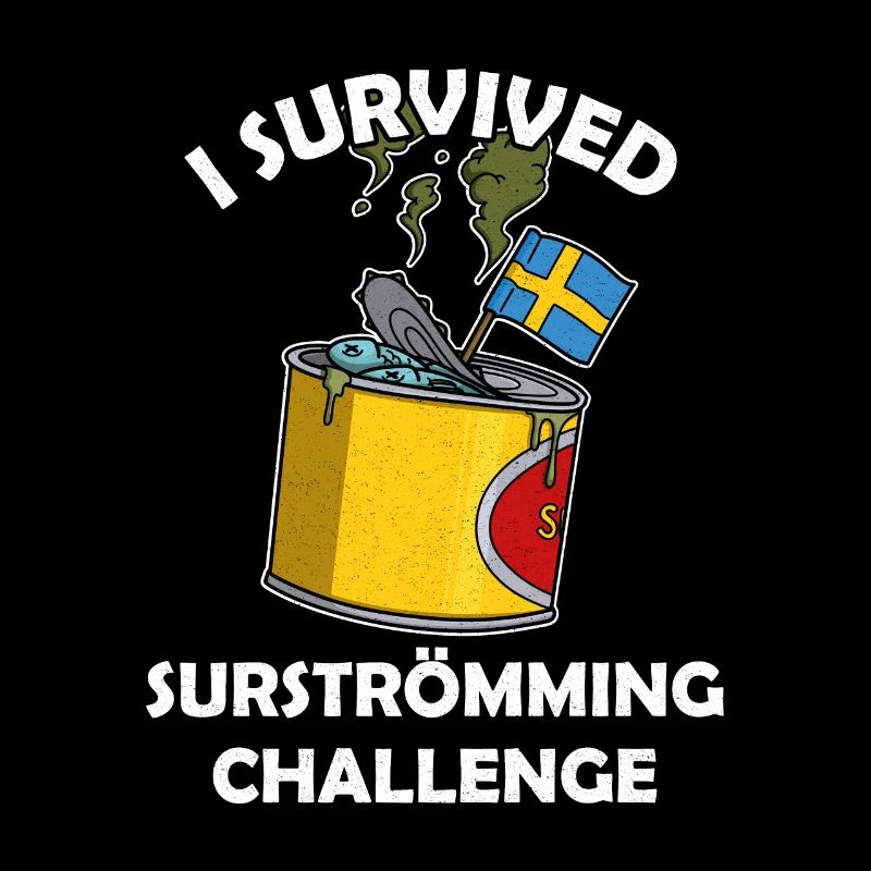 Stinkefisch Surströmming Spruch Geschenk