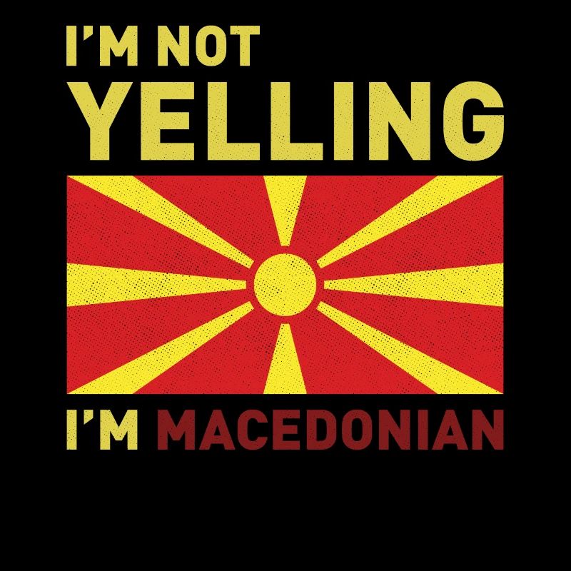 Macédoine Voyage Balkans Drapeau Macédonien