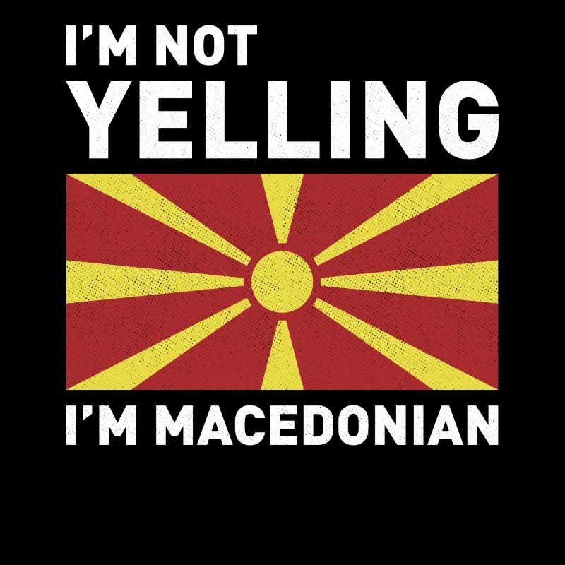 Macédoine Voyage Balkans Drapeau Macédonien