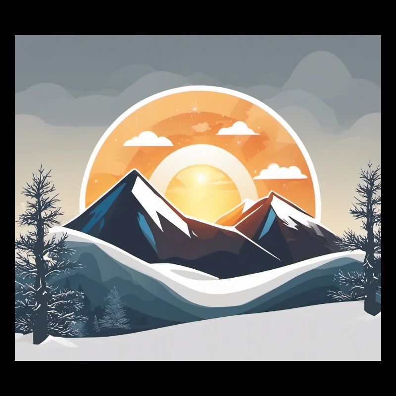 glittering mountains