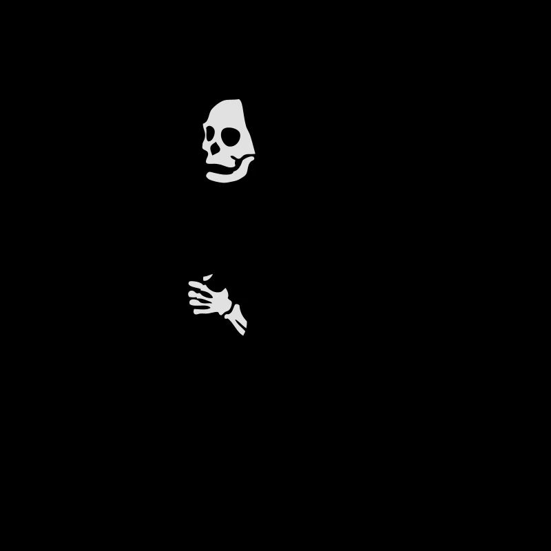 Sensenmann grim reaper dead dark symbol skull