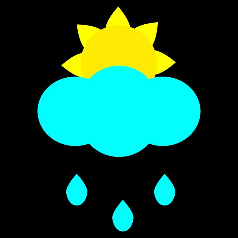 sun rain cloud
