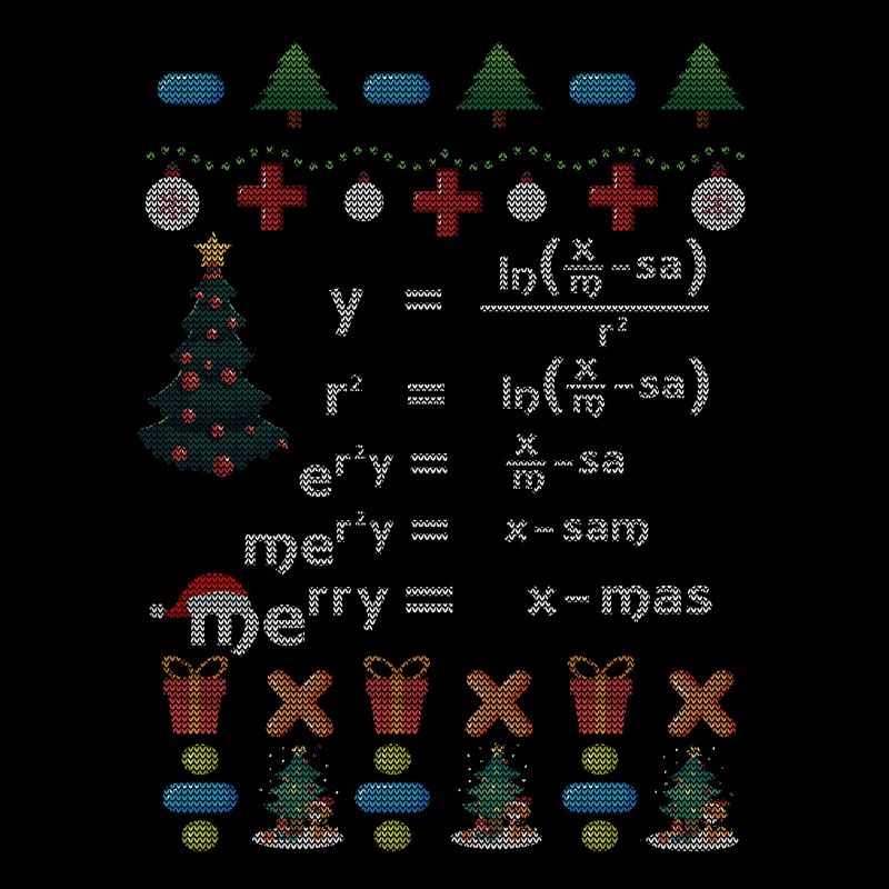 Mathematiker Geschenk Weihnachten Formel Nerd