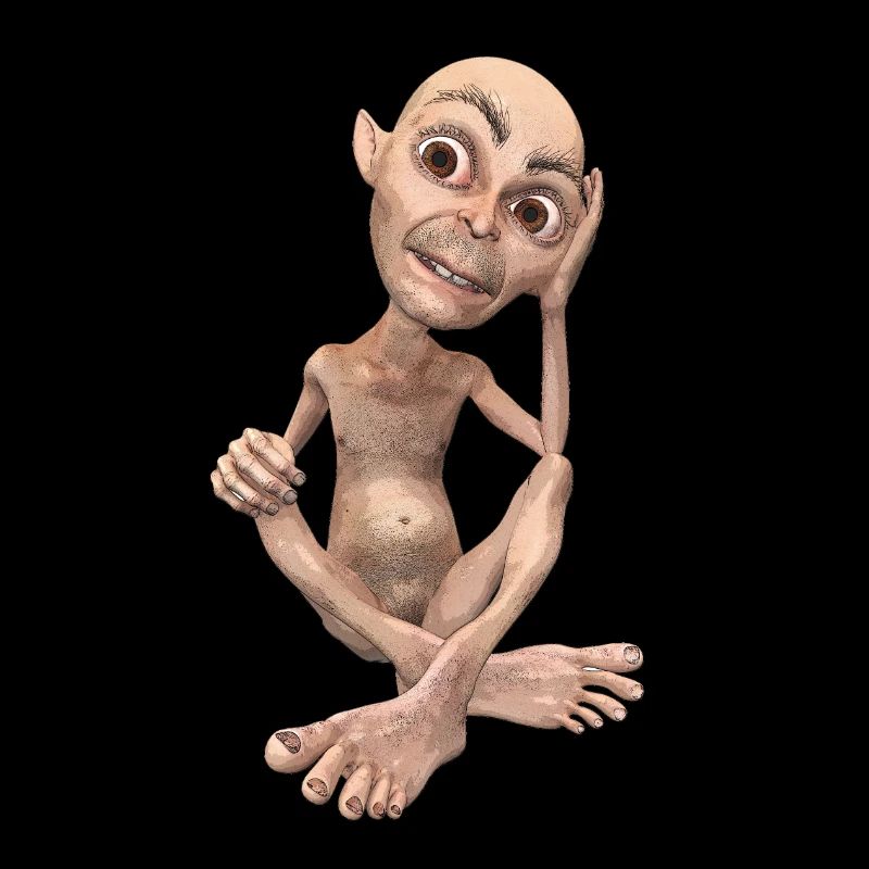 Dwarf, gnome, goblin, mythical creature, fairy tale