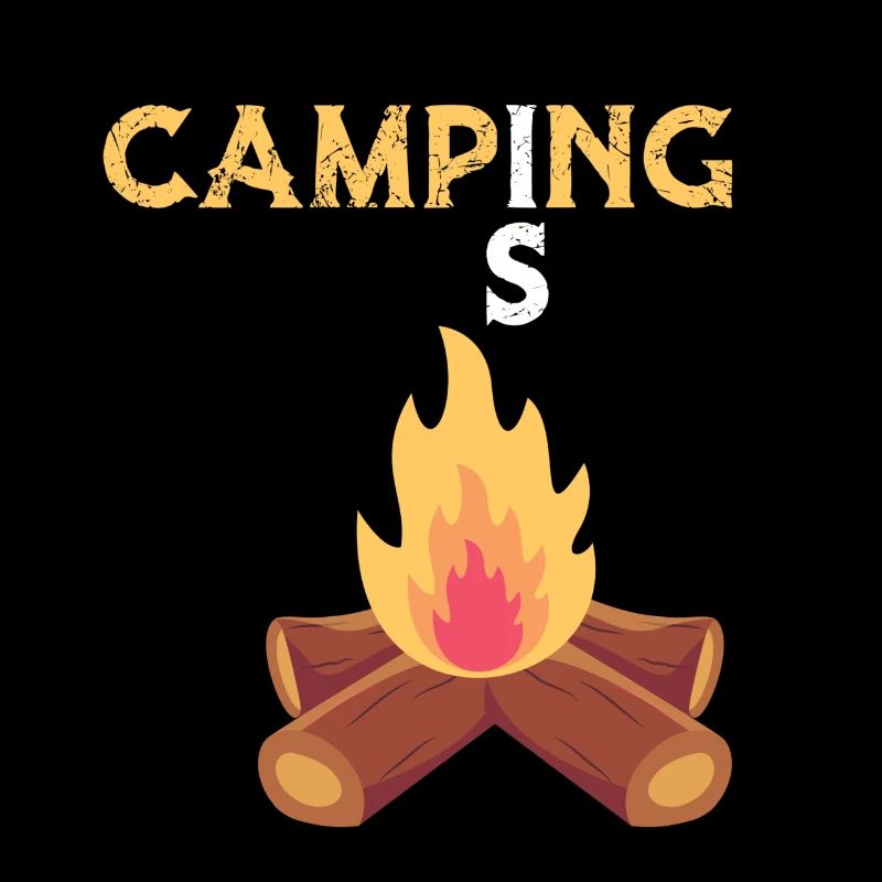 Camping is fire