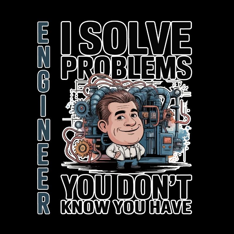 Engineer - For dark background