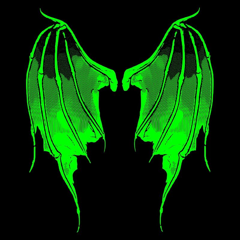 2reborn Devilwings Wings Devil Demon Wings green