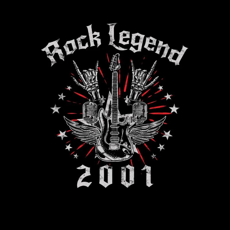 2001 Geburtstag Rock Legends Gitarre