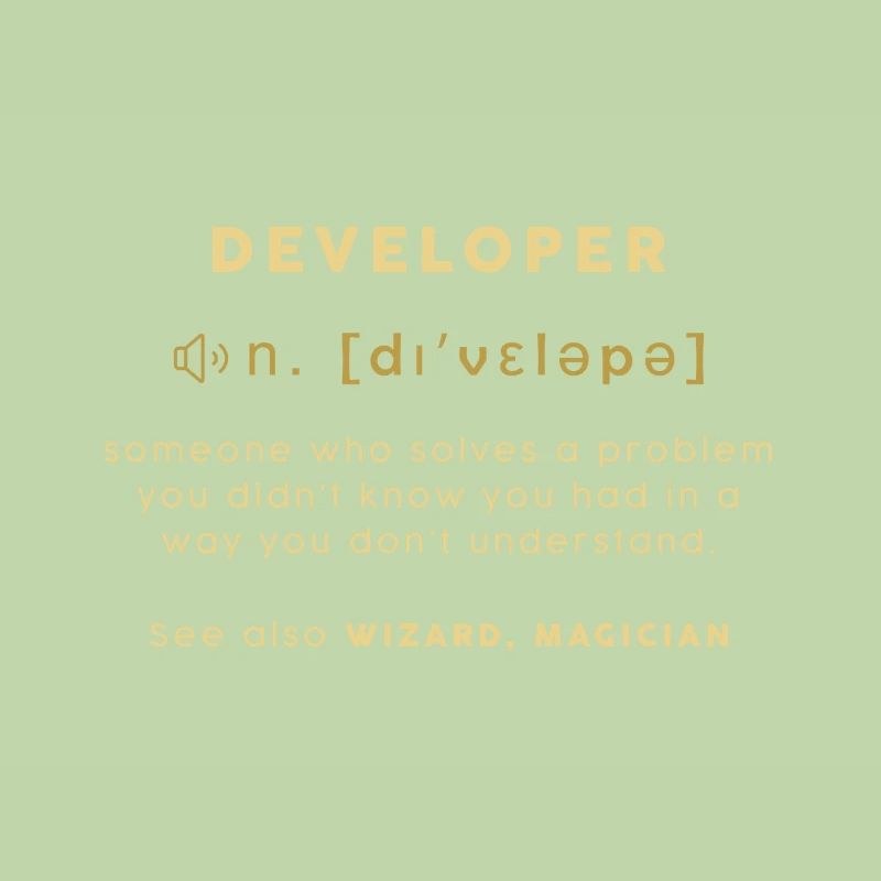What’s a Developer
