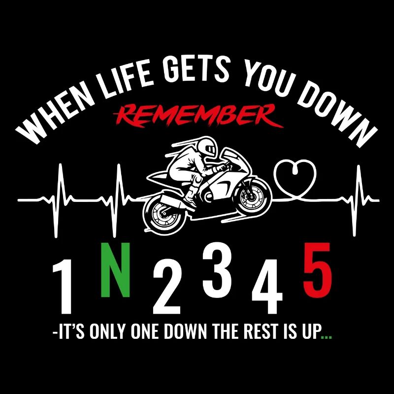 When life gets you down - Motorcycle / Motorcycle