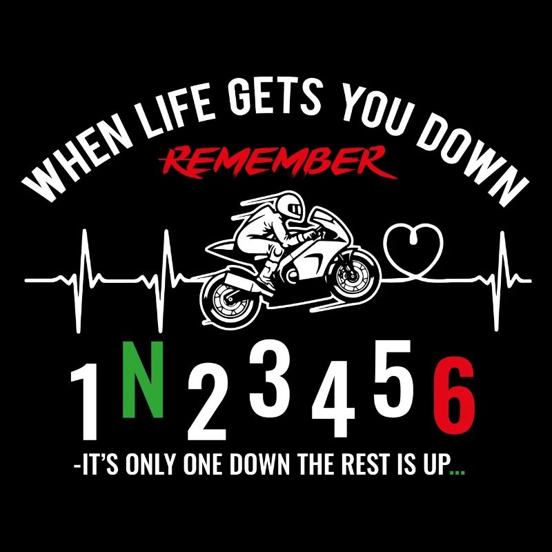 When life gets you down - Motorcycle / Motorcycle