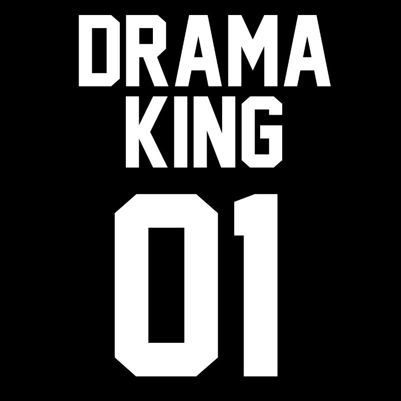 Drama King 01 Partnershirt Geschenk