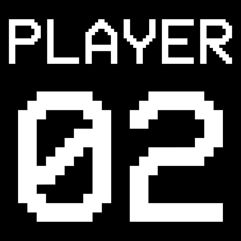 Player 02 Paar Nerd Geek
