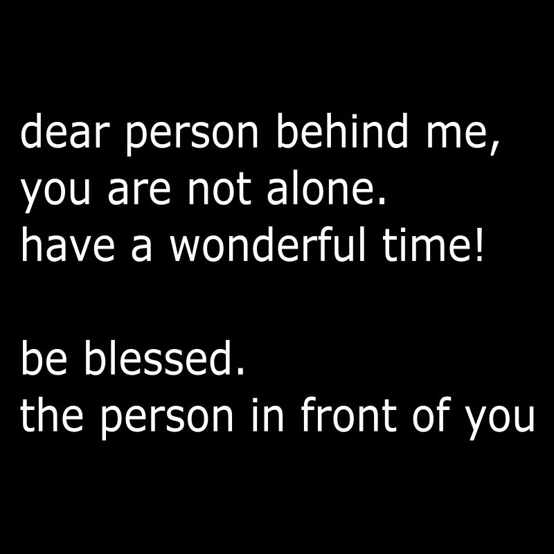dear person - be blessed by csDesign