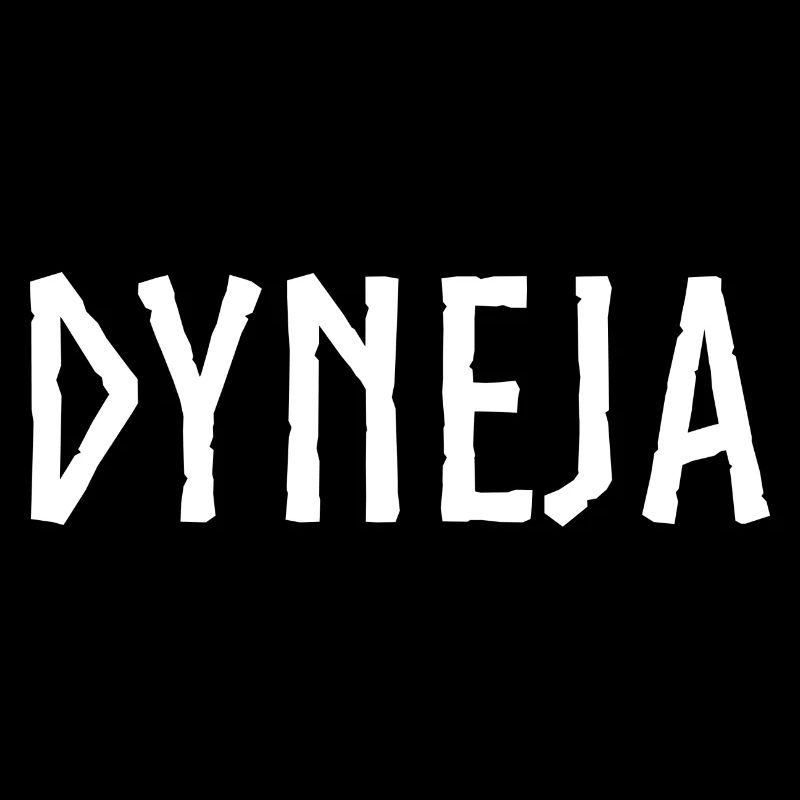 Texte blanc Dyneja