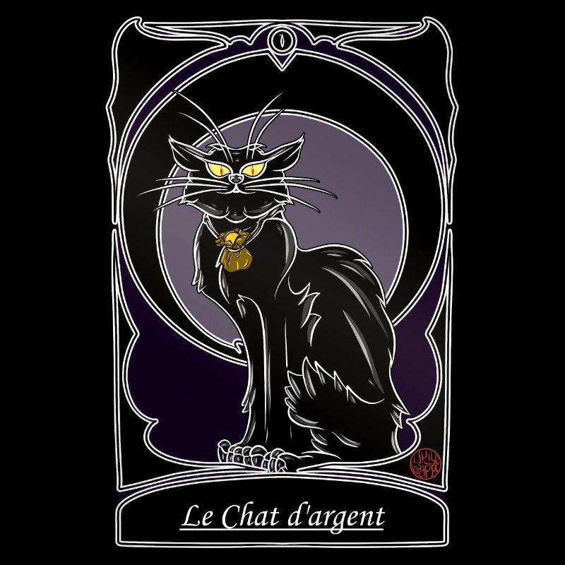 Chat d'argent folklore Bretagne Gascogne Provence
