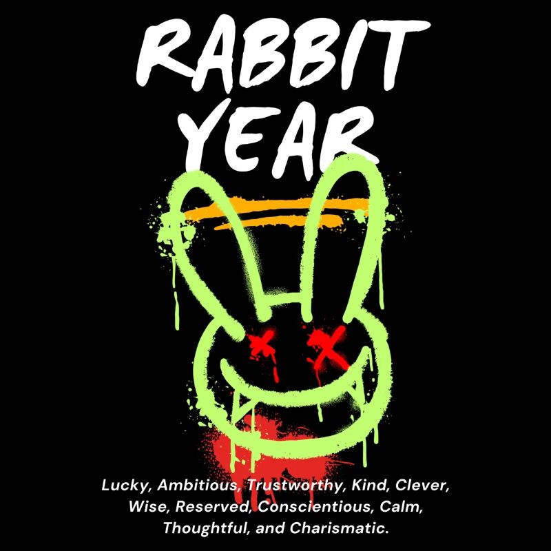 Rabbit Year Design byStylefusionX