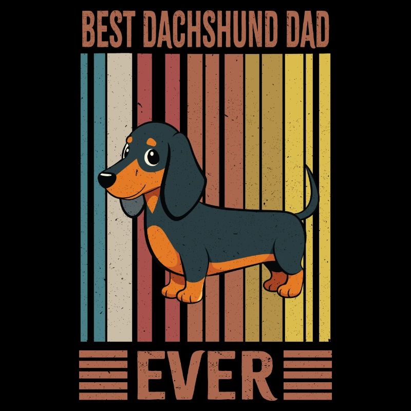 Dachshund Dad Dackel Geschenk