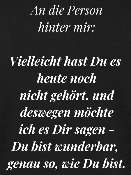 Du bist wunderbar