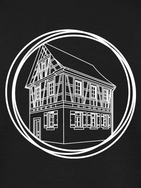 Line House Circle Drawing