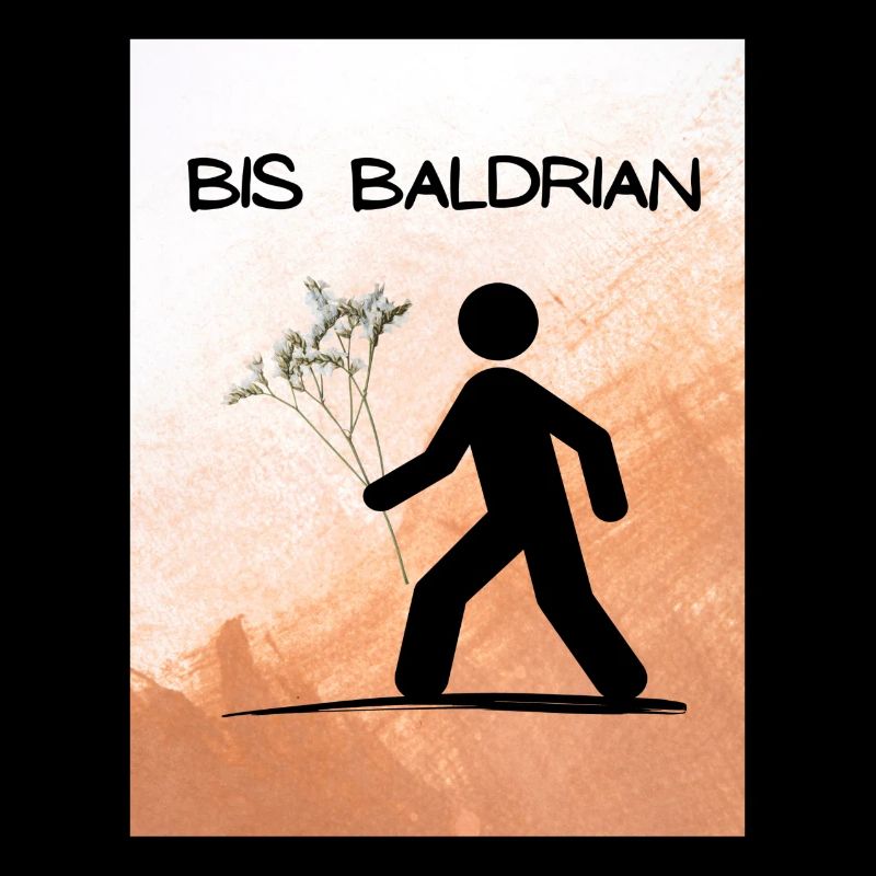 Bis Baldrian Strichmännchen