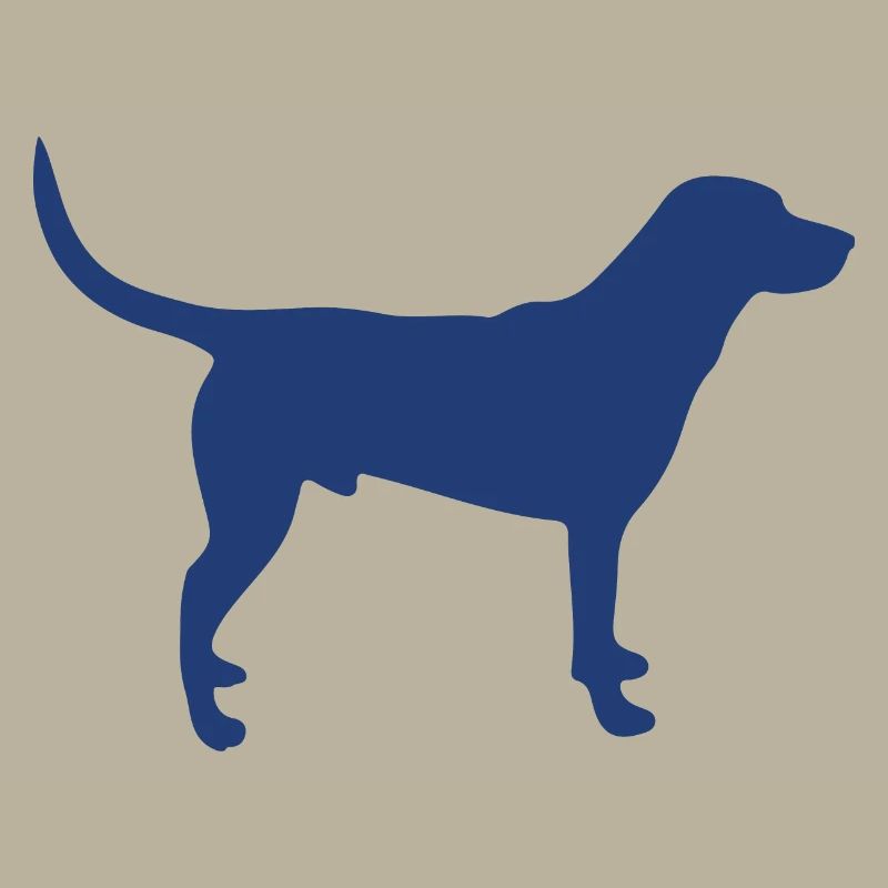 Labrador Hund – deep blue – sua
