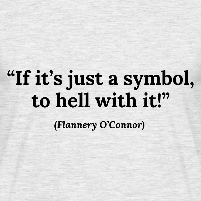 If it's just a symbol. to hell with it