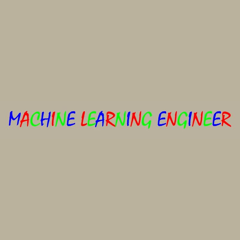 Machine Learning Engineer – Farbliche Typografie