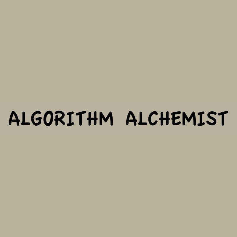 Algorithim, Alchimiste