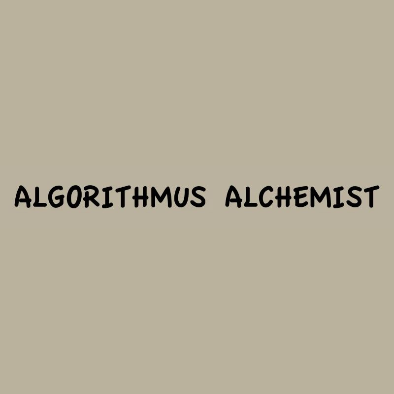Alchimiste des algorithmes